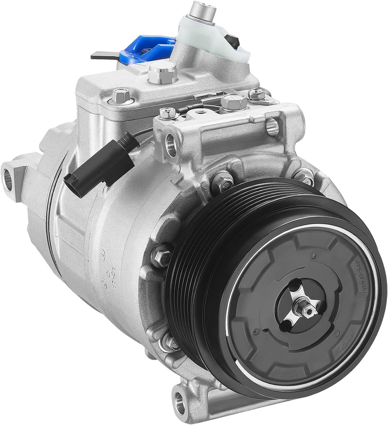 A/C Compressor with Clutch, 7-Groove Pulley for Mercedes-Benz Sprinter 2500, 3500 2010-2022