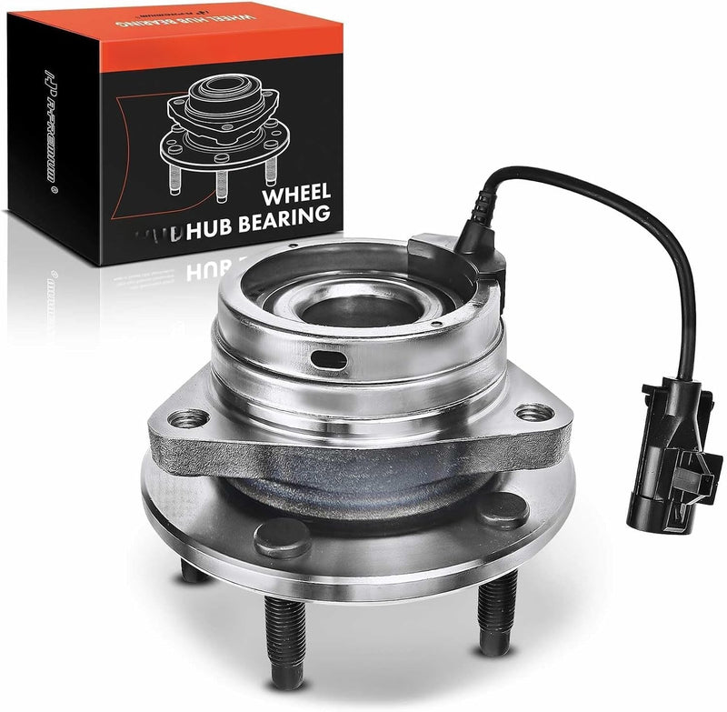 Front Wheel Bearing and Hub Assembly with ABS for Chevrolet Malibu 2004-2012, Cobalt SS 2008-2010, Pontiac G6 2005-2010