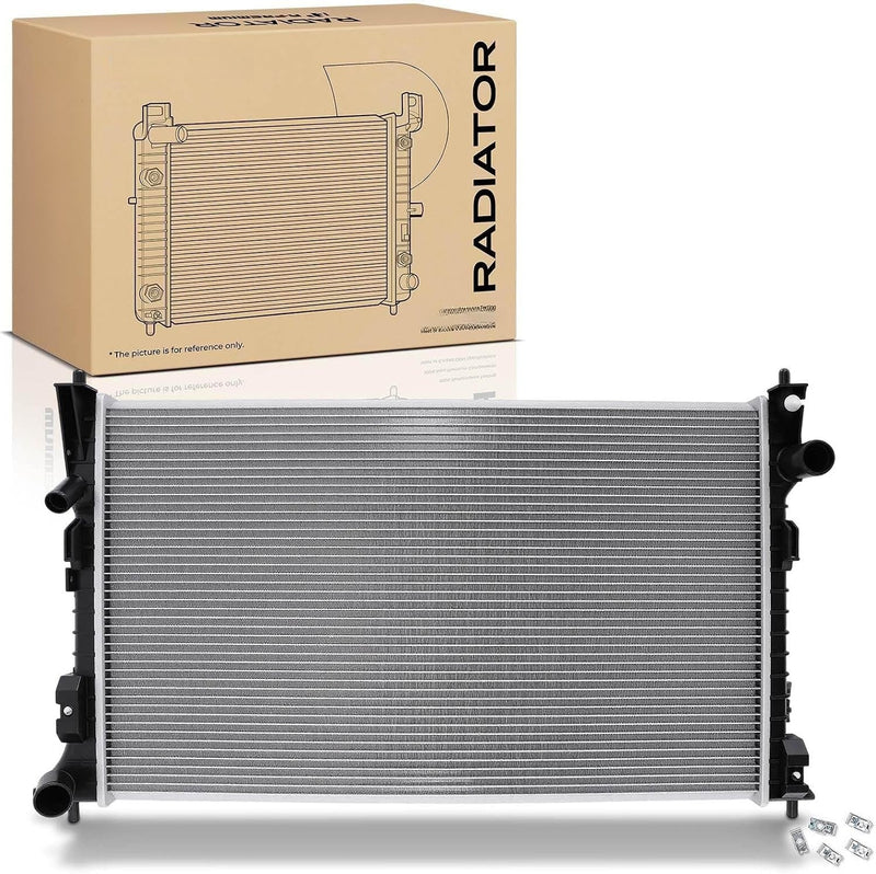 Engine Coolant Radiator for Ford Edge 2007-2014, Lincoln MKX 2007-2015, 3.5L 3.7L V6, Without Tow Package