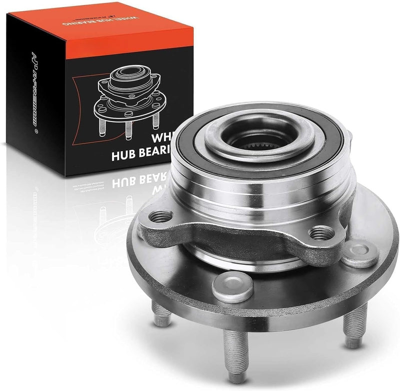 Wheel Bearing and Hub Assembly, 5-Lug, for Ford Flex 2009-2019, Taurus 2010-2019, Edge 2011-2014, Lincoln MKT 2010-2019