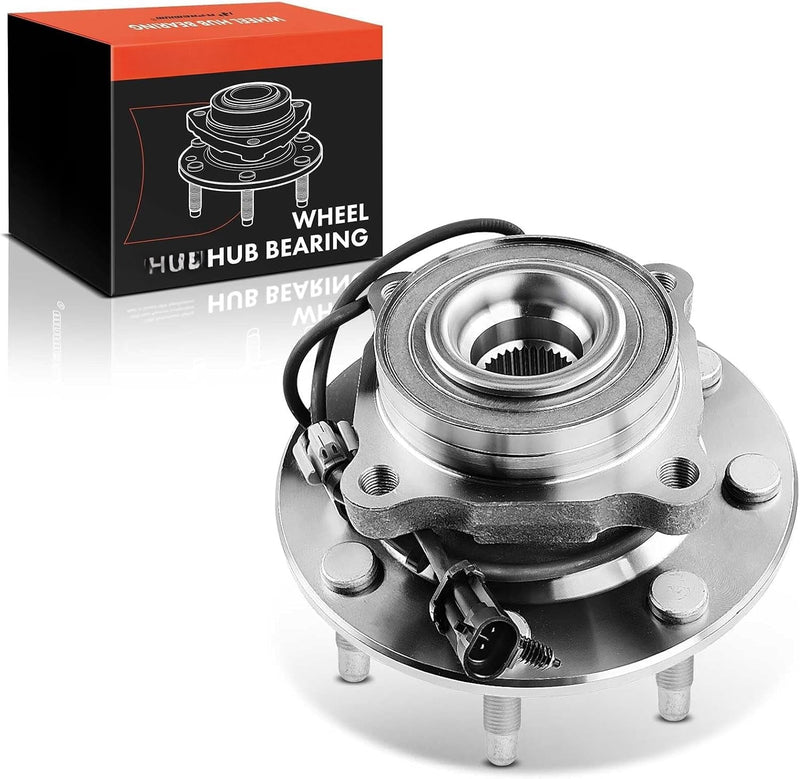 Front Wheel Bearing and Hub Assembly for Chevrolet Silverado 2500 HD 2001-2006, Suburban 2500 2001-2006