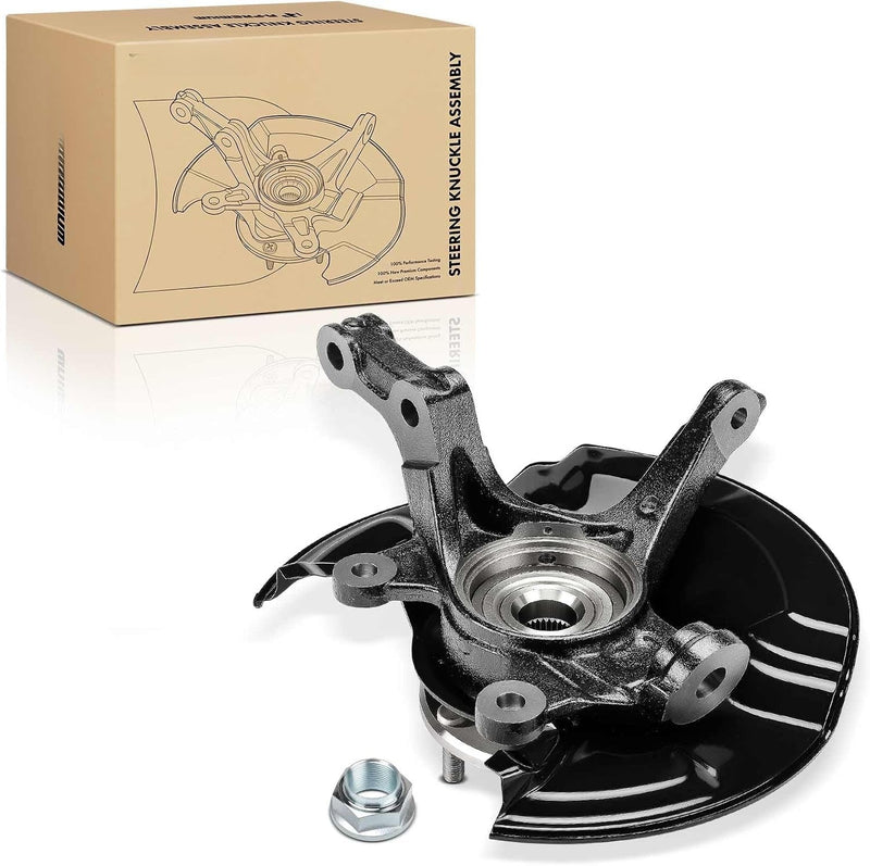 Front Right Steering Knuckle with Wheel Bearing and Hub for Honda CR-V 2015-2016 FWD, EX, EX-L, Touring