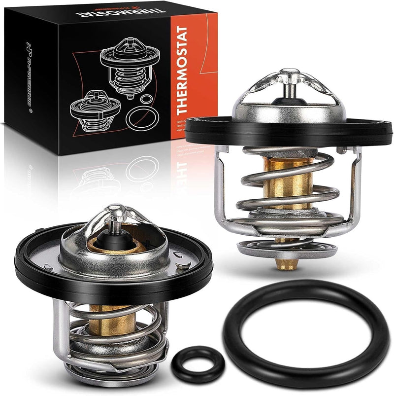 Aluminum Primary and Secondary Thermostat Housing for Dodge Journey 2009-2020, Jeep Compass, Patriot 2007-2017 2.4L