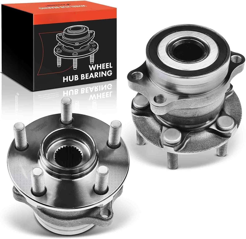 Rear Wheel Bearing and Hub Assembly Pair for Subaru Impreza 2012-2021, Crosstrek 2016-2021, Forester 2014-2018