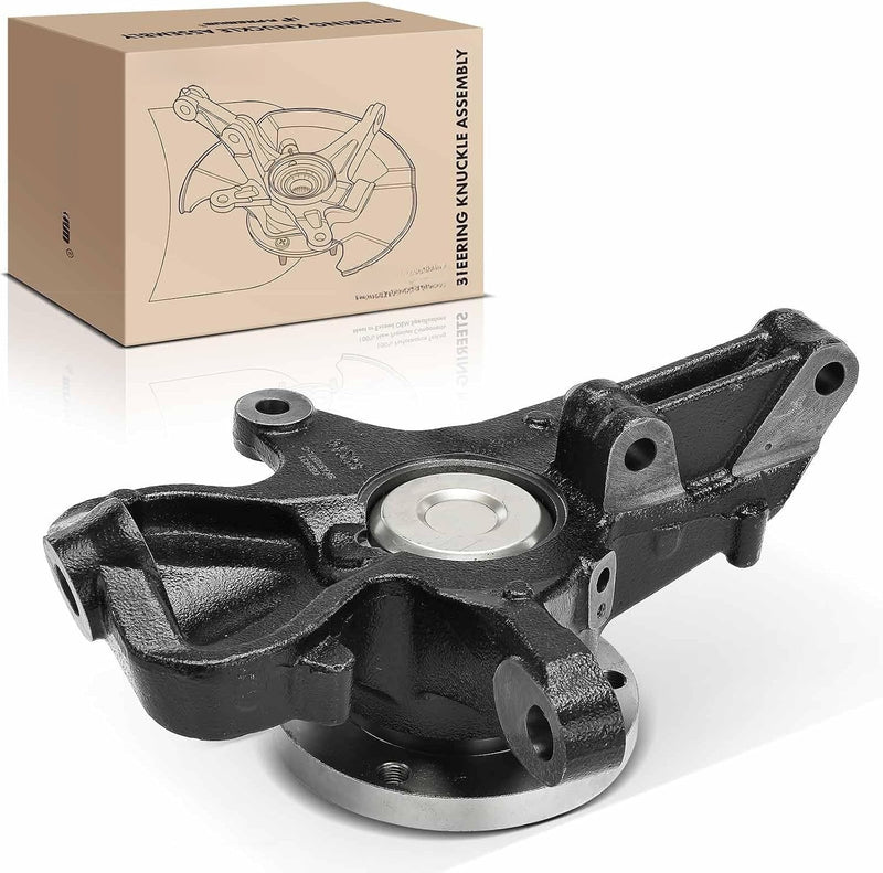 Front Left Driver Side Steering Knuckle with Wheel Hub and Bearing for Mercedes-Benz Sprinter 2500 2010-2018 RWD