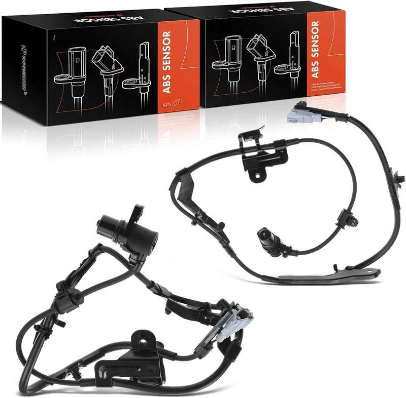 Front ABS Wheel Speed Sensor Pair for Toyota Tundra 2000-2006, Sequoia 2001-2007, Left and Right