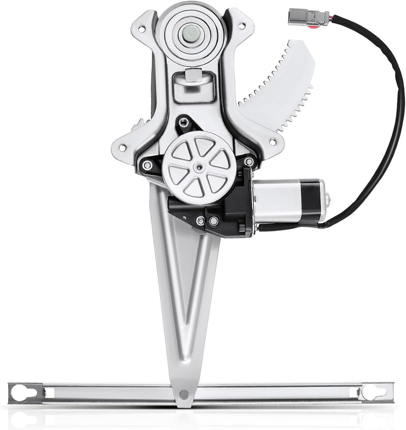 Rear Left Driver Side Power Window Regulator With 2-Pin Motor for Honda Accord 1998-2002, 4-Door Sedan Only