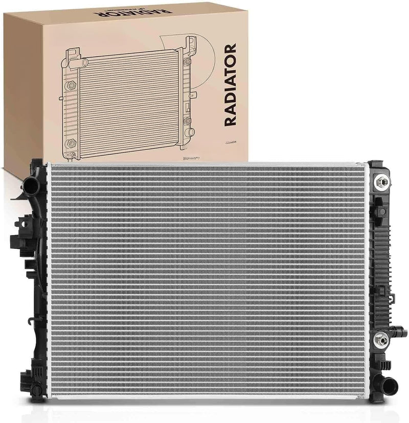 Radiator with Transmission Oil Cooler for Chevrolet Malibu 2019-2023, 1.5L, 26 in Core Width