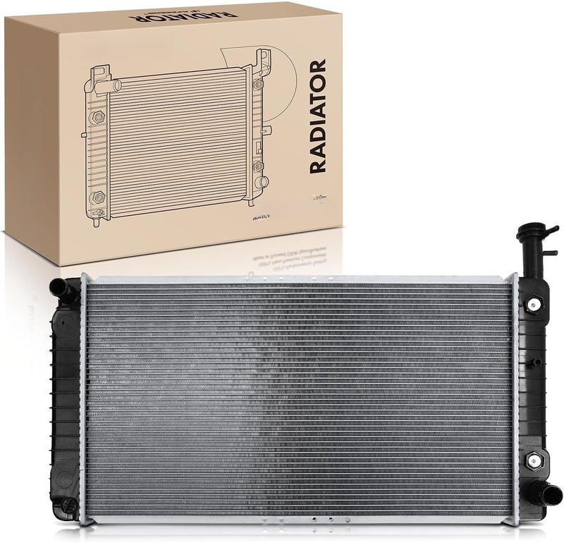 Radiator with Transmission Oil Cooler for Chevrolet Express 1500 2004-2014, GMC Savana 1500 2004-2014, 5.3L V8 Automatic