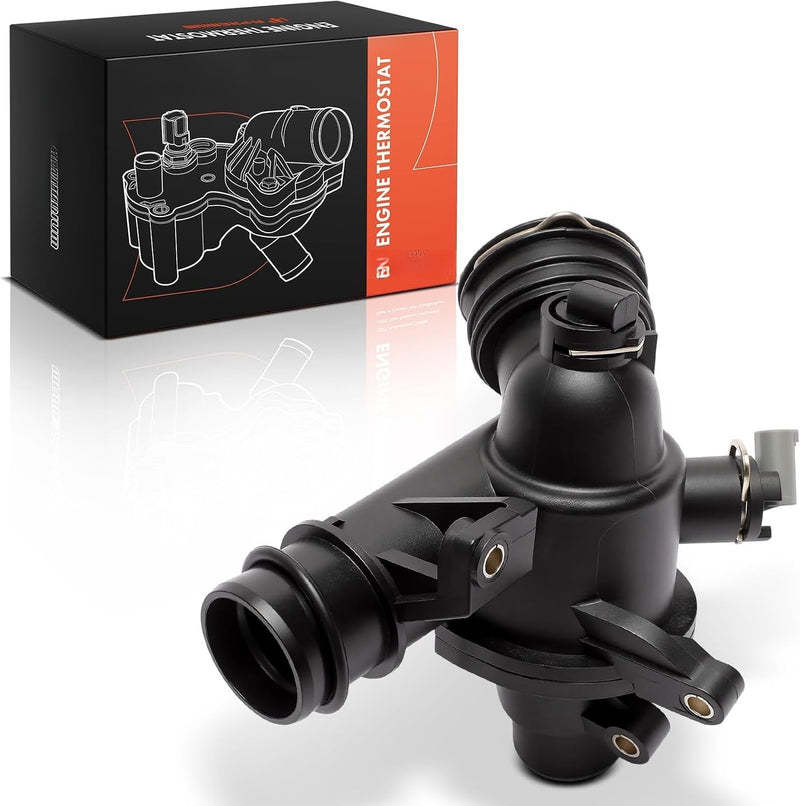 Thermostat Housing Assembly for Mercedes-Benz Sprinter 2500, 3500 2014-2017, E250 2014-2016, GLK250 2013-2015