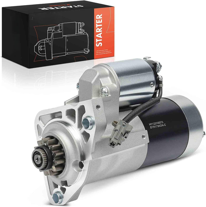 Starter Motor 12V 1.8KW 13-Tooth for Nissan Frontier 2005-2019, Xterra 2005-2014, Pathfinder 2005-2010