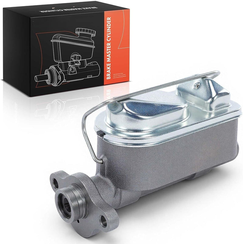Power Brake Master Cylinder with Reservoir and Cap for Jeep CJ5 1978-1983, CJ7 1978-1986, Scrambler 1981-1985, 1 Inch Bore
