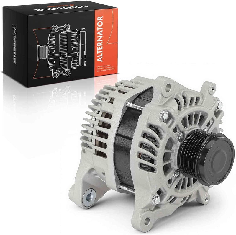 Alternator 12V 130A for Subaru Outback, Legacy 2015-2017 2.5L, Crosstrek 2016-2017 2.0L, 6-Groove Decoupler Pulley