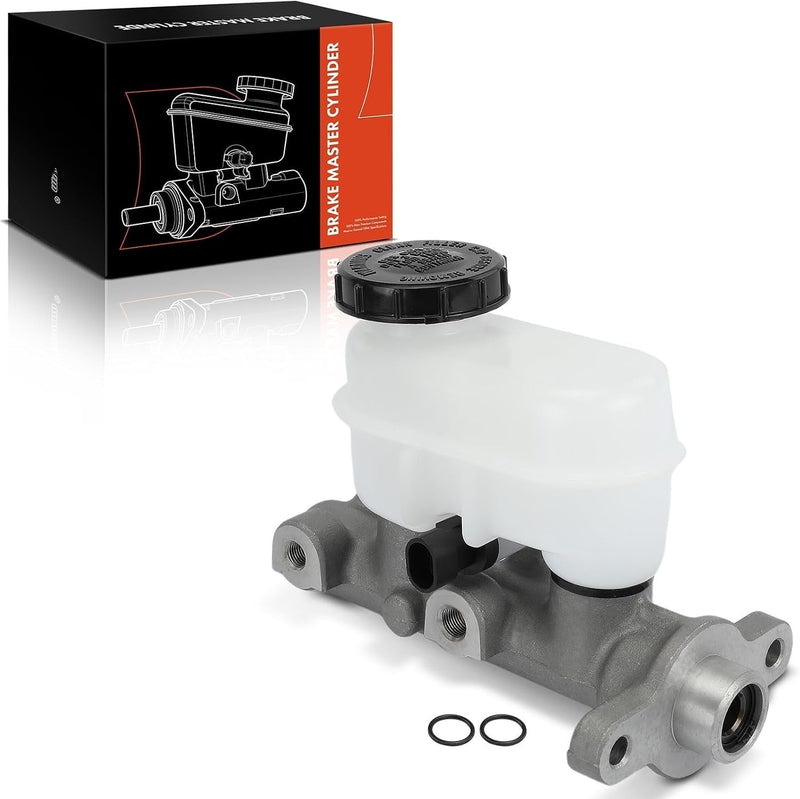 Brake Master Cylinder with Reservoir and Cap for Dodge Neon 1995-1999, Plymouth Neon 1995-1999, 21 mm Bore