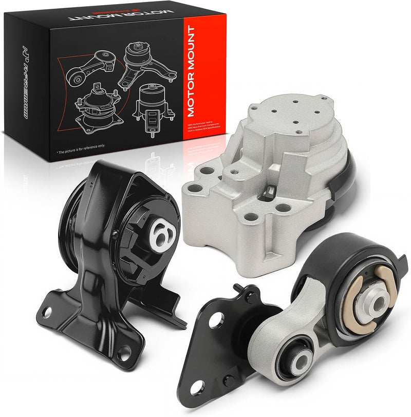 Engine, Transmission and Torque Strut Mount Set of 3 for Ford Edge 2007-2010, Lincoln MKX 2007-2010 3.5L