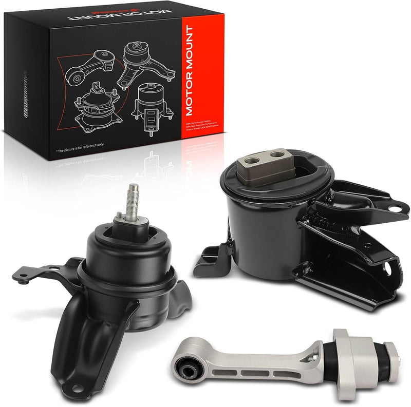 Engine, Transmission and Torque Strut Mount Set of 3 for Hyundai Sonata 2011-2013 2.0L with Sport Suspension