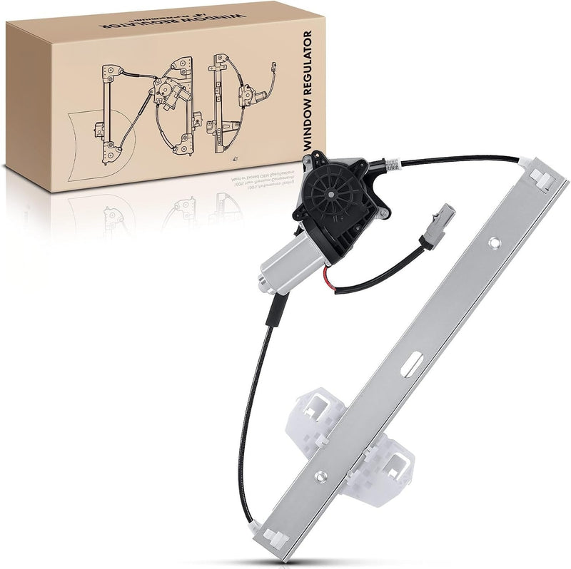 Front Right Passenger Side Power Window Regulator with Motor for Jeep Wrangler 2007-2017, Wrangler JK 2018 Sport Utility