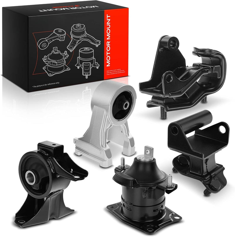 Engine and Transmission Mount Kit for Honda Odyssey 2008-2010 3.5L Automatic, Set of 5