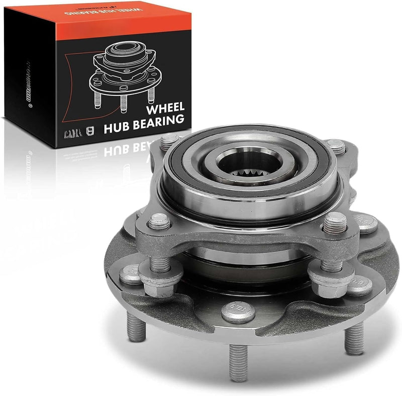Front Wheel Bearing and Hub Assembly for Toyota Tacoma 2005-2021, 4Runner 2003-2021, FJ Cruiser 2007-2014