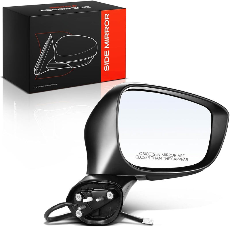 Front Right Passenger Side Heated Power Door Mirror for Mazda CX-5 2015-2016, Built From April 1, 2014