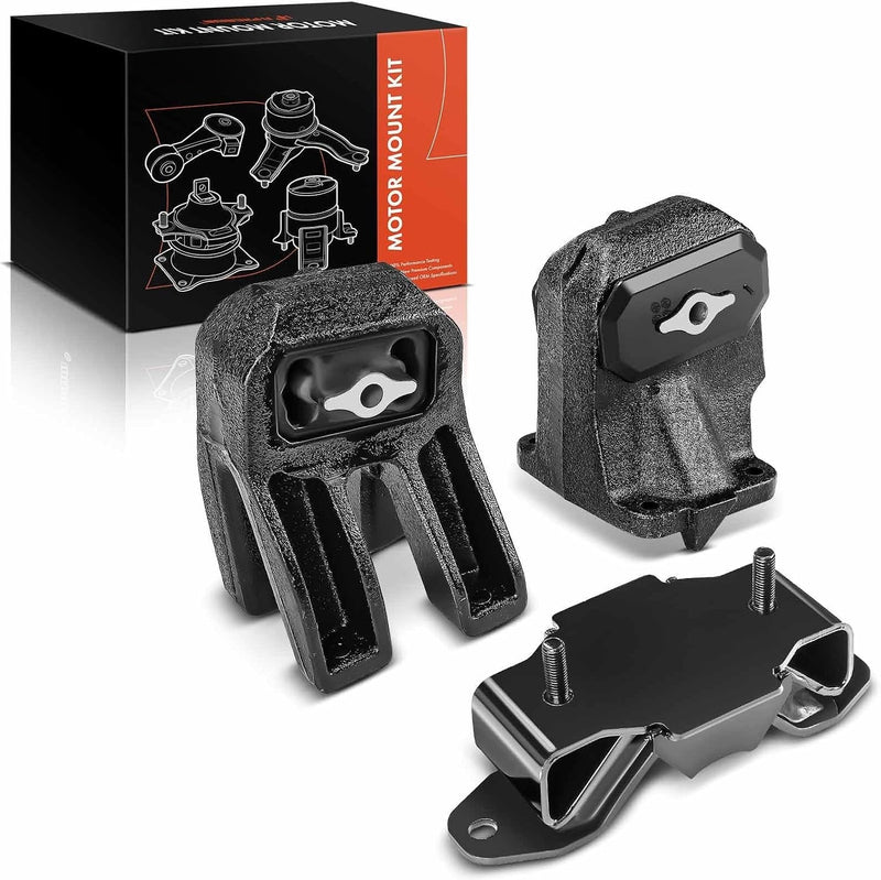 Engine and Transmission Mount Set of 3 for Dodge Ram 1500 2002-2005 3.7L