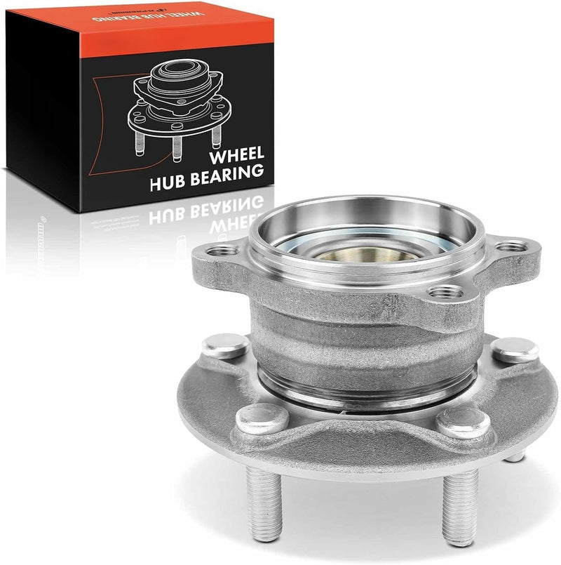 Rear Wheel Bearing and Hub Assembly, 5-Lug, for Mazda CX-5 2013-2021 AWD, CX-5 2022-2023