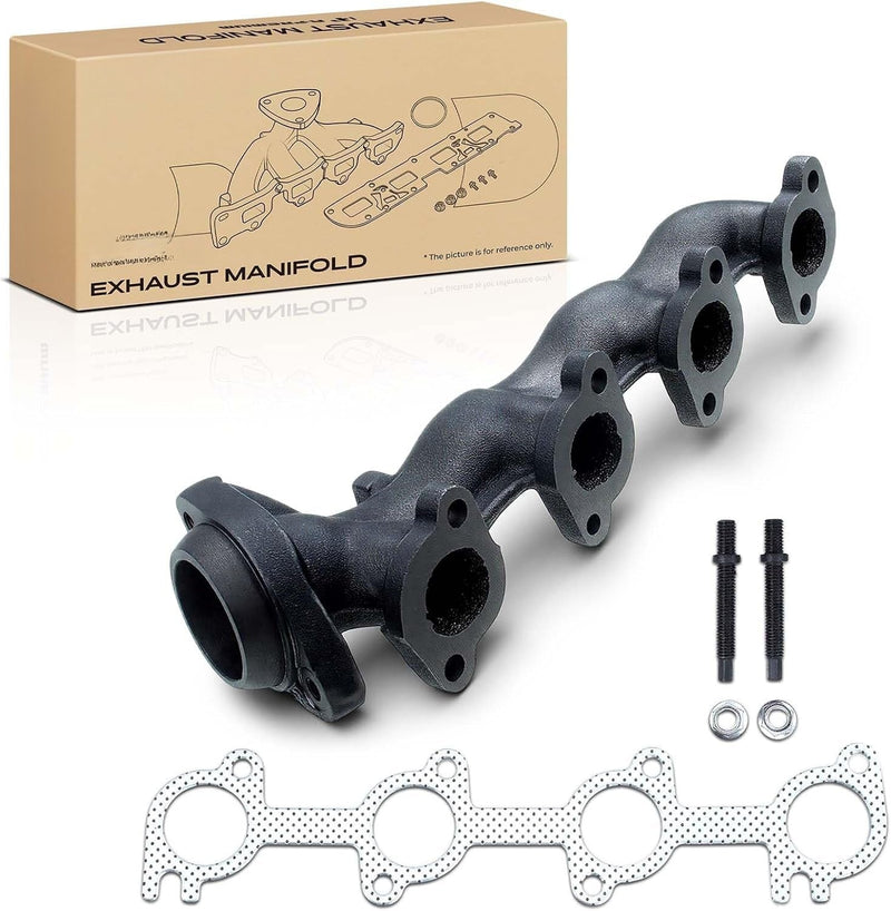 Right Exhaust Manifold Kit with Gasket for Ford F-150 1997-1998, Expedition 1997-1998, F-250 1997-1998, V8 4.6L