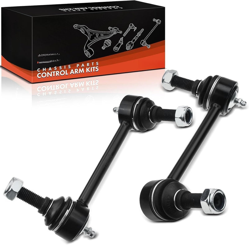 Rear Sway Bar End Link Pair for Chevrolet Trailblazer 2002-2009, GMC Envoy 2002-2009, Buick Rainier 2004-2007