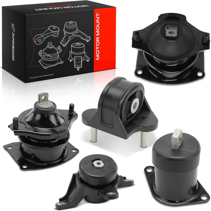 Engine and Automatic Transmission Mount Kit for Acura TL 2009-2011, 3.5L, 3.7L, Set of 5