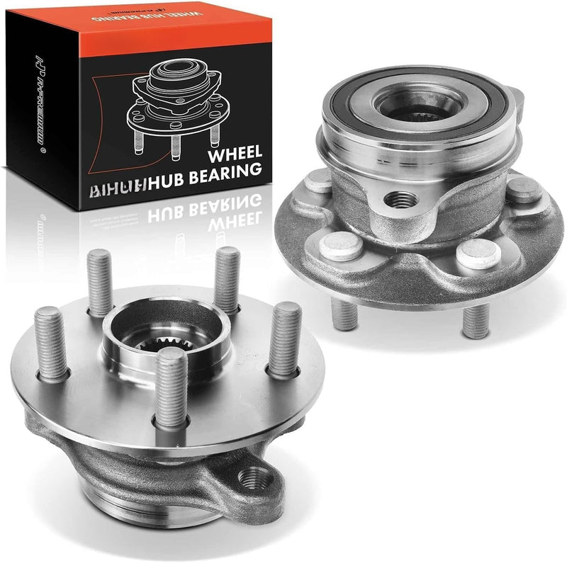 Front Wheel Bearing and Hub Assembly Pair for Toyota Prius 2016-2022, Prius Prime 2017-2022, Prius AWD-e 2019-2022, 5-Lug