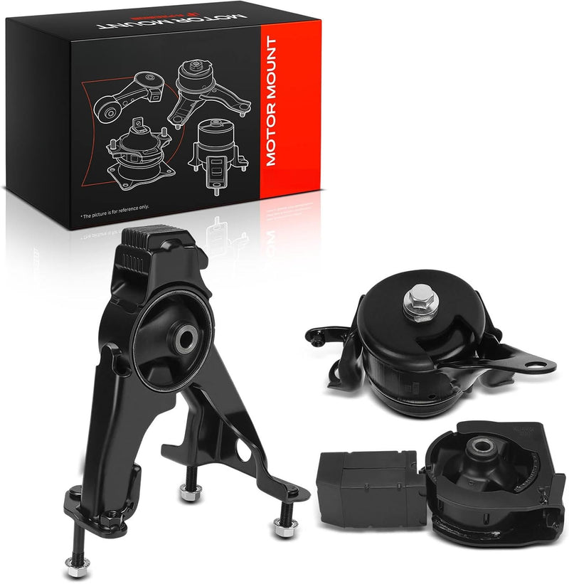 Front, Front Right and Rear Engine Mount Set of 3 for Scion tC 2005-2010 2.4L Automatic