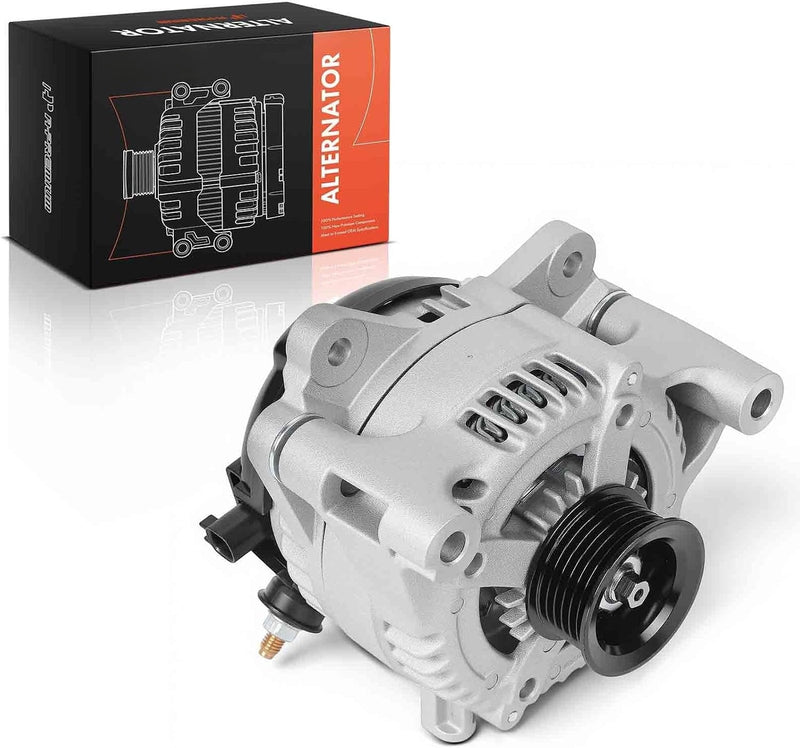 Alternator for Jeep Wrangler 2012-2018, 3.6L V6, 12V 160A 6-Groove Pulley, Counterclockwise