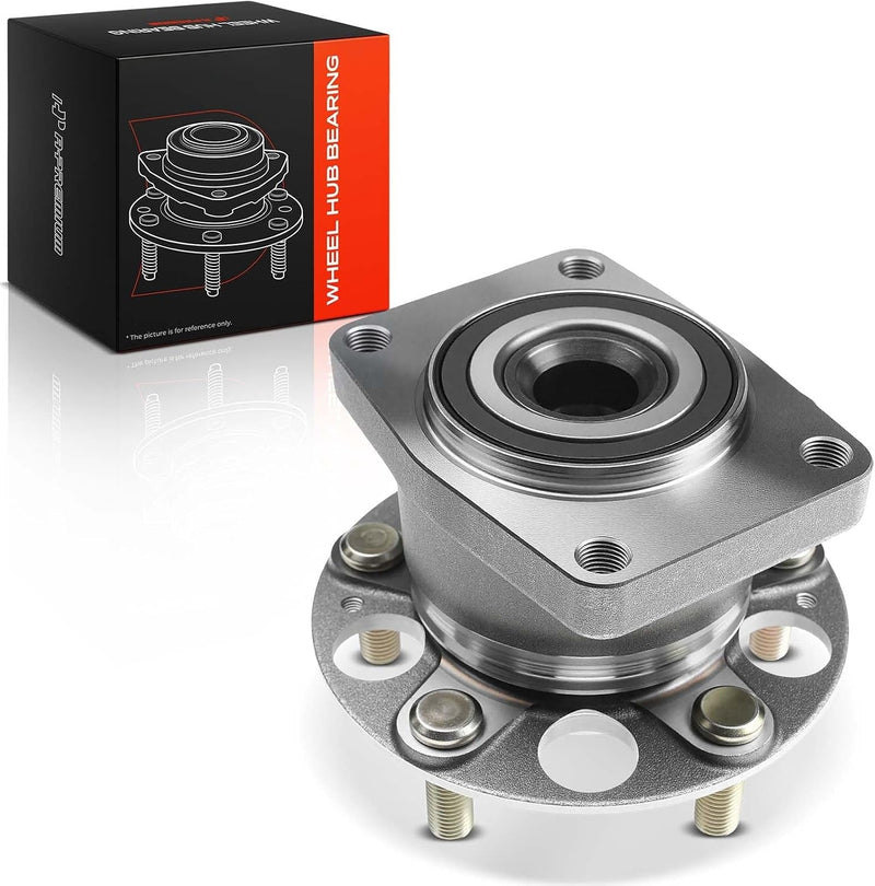 Rear Wheel Bearing and Hub Assembly, 5-Lug, for Honda HR-V 2016-2022 AWD, Left or Right