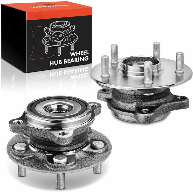 Front Wheel Bearing and Hub Assembly Pair for Toyota Camry 2018-2022, Avalon 2021, Lexus ES250 2021-2023, 2.5L Gas, 5-Lug