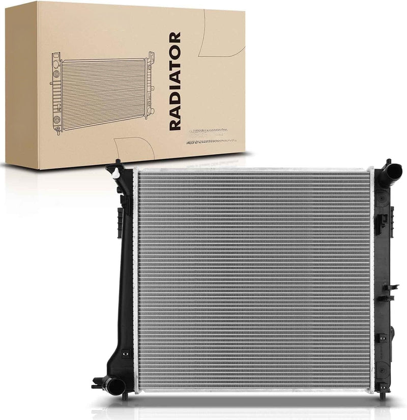 Engine Coolant Radiator for Hyundai Tucson 2016-2018, 1.6L L4, Automatic Dual Clutch Transmission