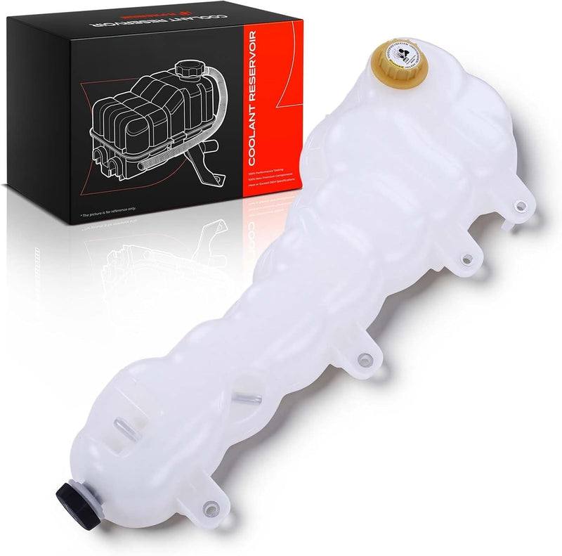 Pressurized Engine Coolant Recovery Reservoir for Freightliner Cascadia 2018-2020, with 145 kPa Cap