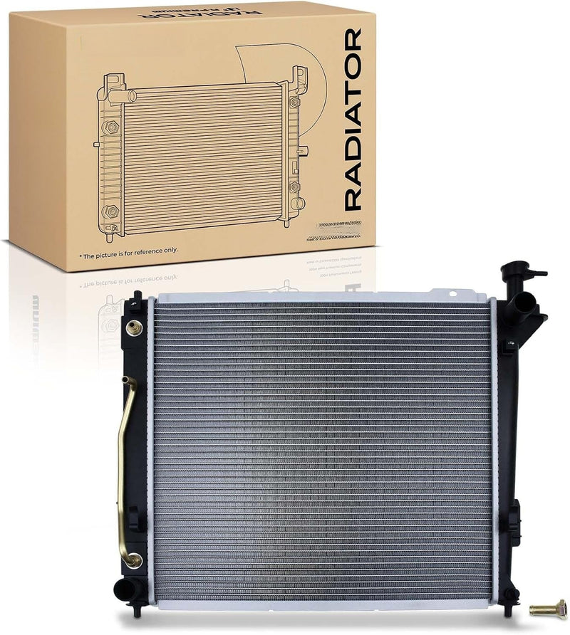 Radiator for Hyundai Santa Fe Sport 2013-2018, 2.0L, Automatic, with Transmission Oil Cooler