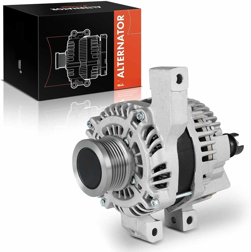 Alternator for Ford Edge 2012-2014 2.0L, 12V 150A 6-Groove Pulley CCW