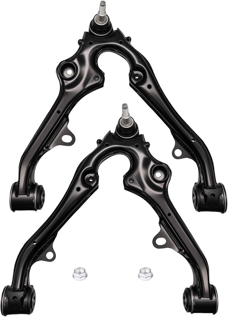 Front Lower Control Arms with Ball Joints Pair for Chevrolet Silverado 1500 2019-2025, Tahoe 2021-2025
