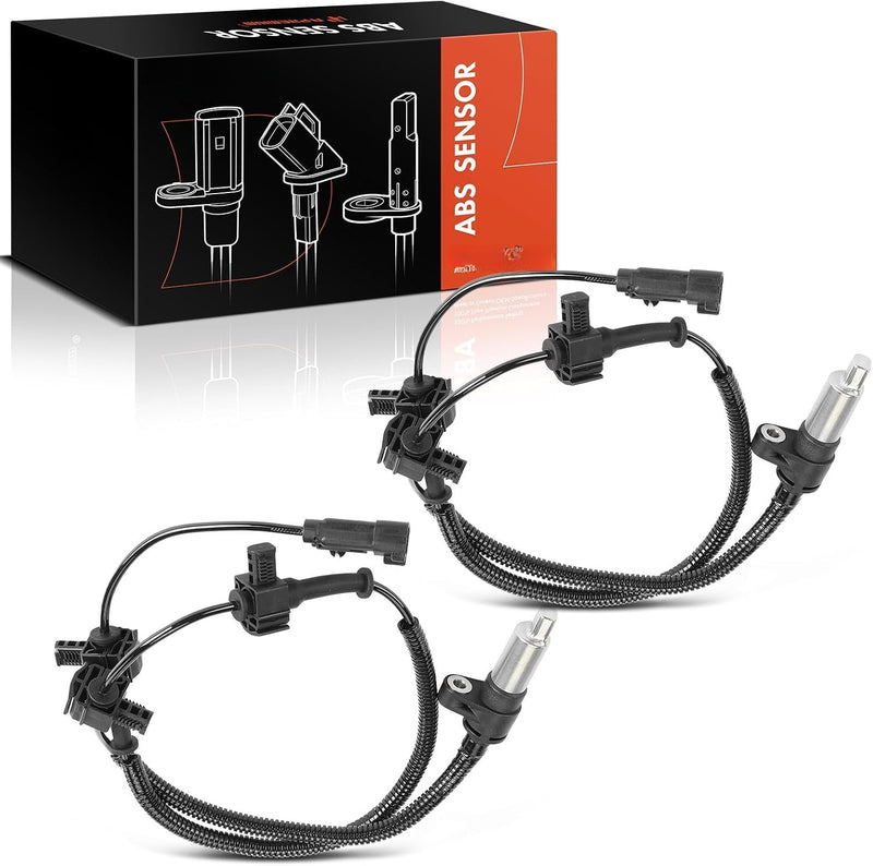 Rear ABS Wheel Speed Sensors for Chevrolet Silverado 2500 HD 2011-2014, 3500 HD 2011-2014, GMC Sierra 2500 HD 2011-2014