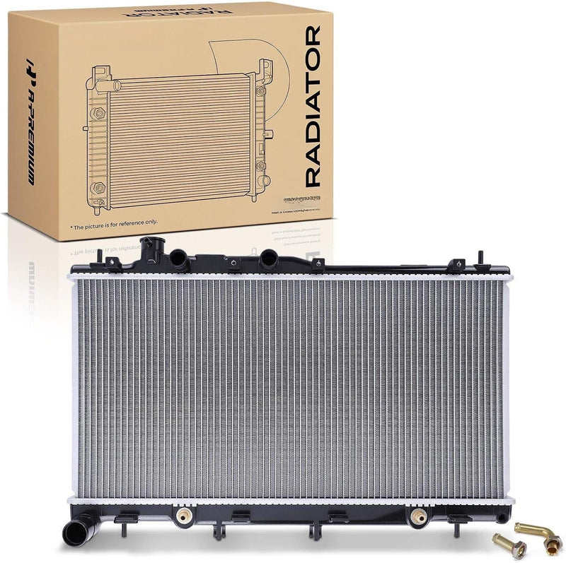 Radiator with Transmission Oil Cooler for Subaru Outback 2010-2014, Legacy 2010-2014, H6 3.6L, Automatic Transmission