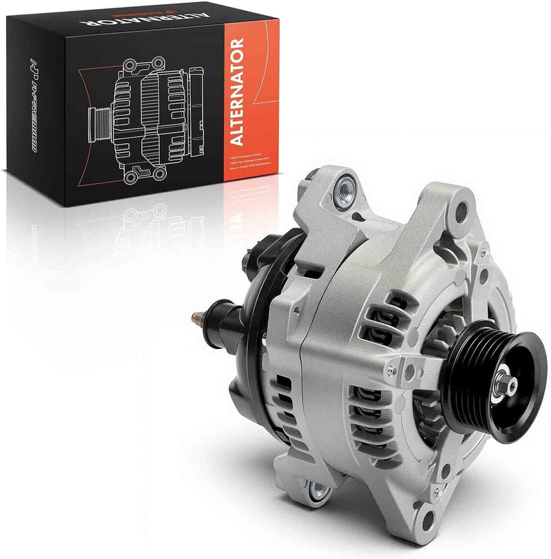 Alternator 12V 140A 6-Groove for Hyundai Tucson 2018-2021 2.4L, Kia Sportage 2017-2022 2.4L, Sportage 2020 2.0L FWD