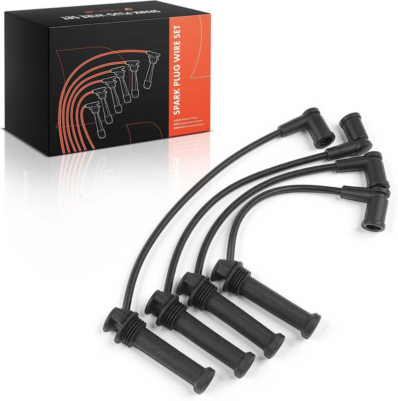 7mm Spark Plug Wire Set for Ford Ranger 2001-2011, Mazda B2300 2001-2010 2.3L, Set of 4