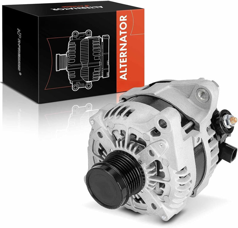 Alternator 12V 180A with 6-Groove Decoupler Pulley for Toyota Highlander 2017-2022, Sienna 2017-2020, 3.5L V6