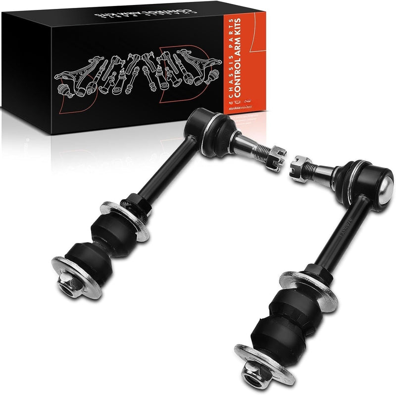 Front Sway Bar End Link Pair for Dodge Ram 1500 2000-2001, Ram 2500 2000-2002, Ram 3500 2000-2002, 4WD Only