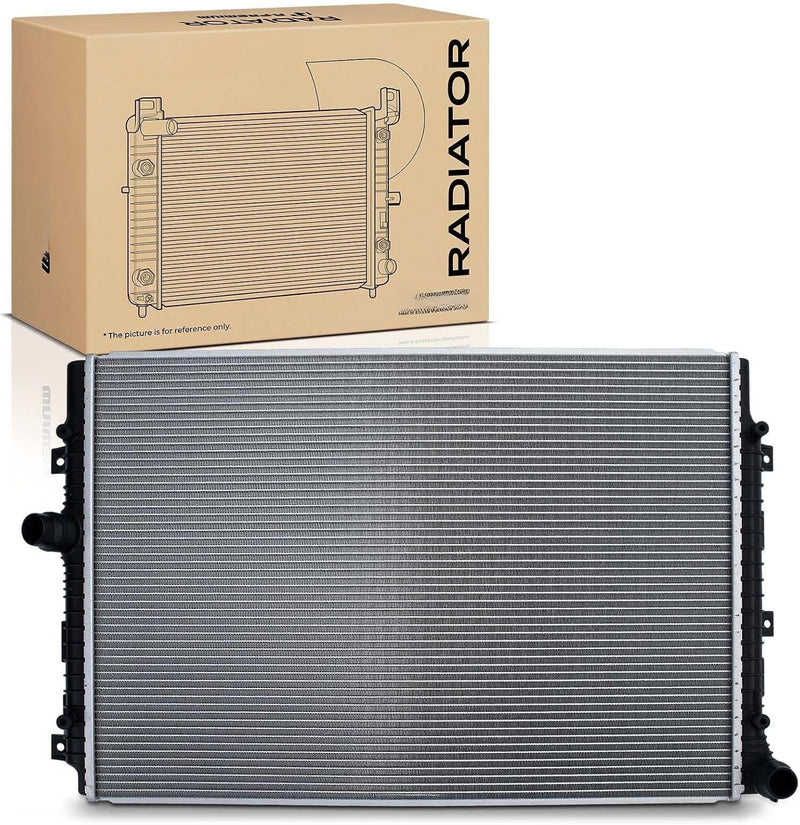 Engine Coolant Radiator for Volkswagen Jetta 2013-2018, Passat 2014-2019, Beetle 2014-2019, 1.8L 2.0L