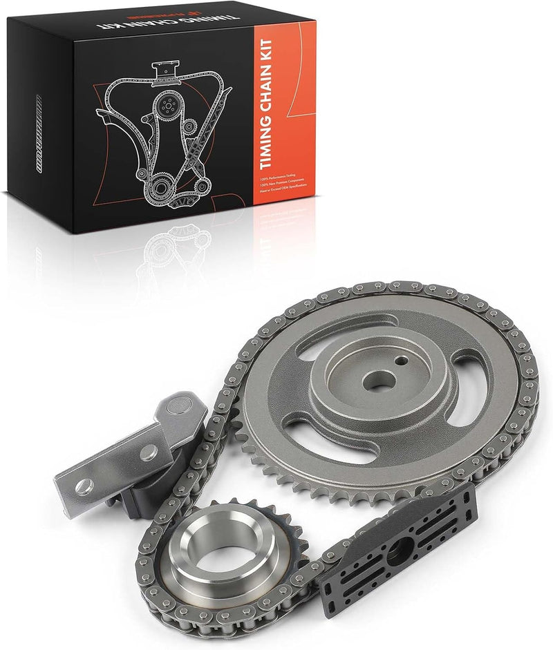 Timing Chain Kit with Damper and Tensioner for Jeep Cherokee 1984-2000, Wrangler 1987-1995, Comanche 1986-1992