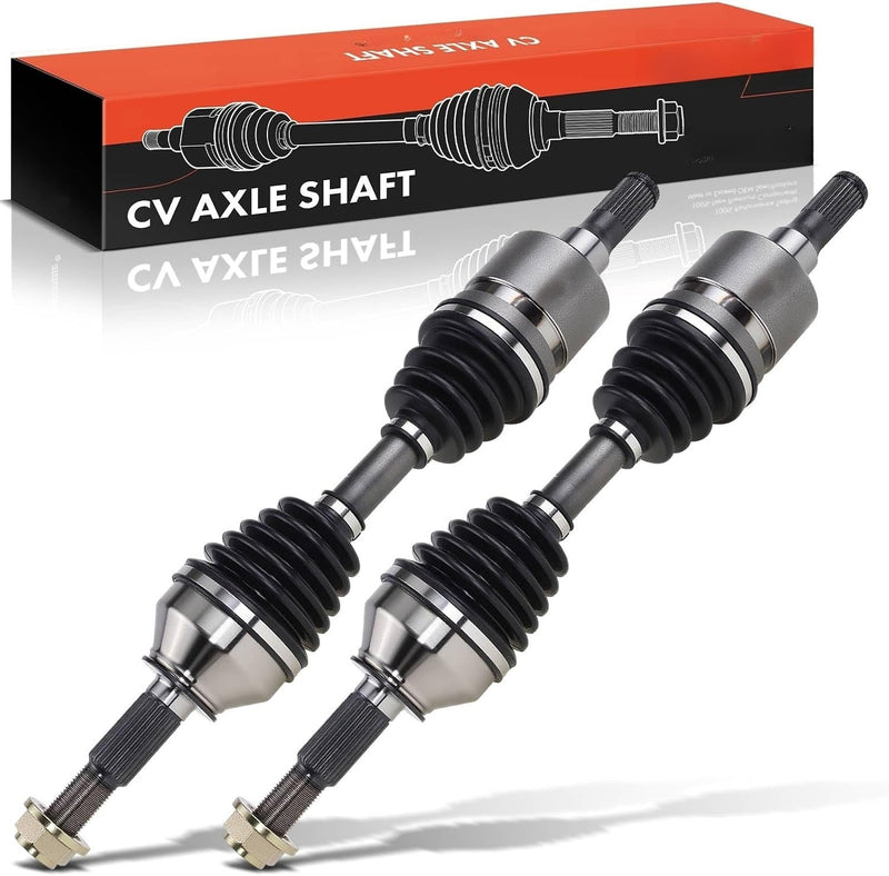 Front Left and Right CV Axle Shaft Assembly Pair for 4WD Chevrolet Colorado 2004-2012, GMC Canyon 2004-2012