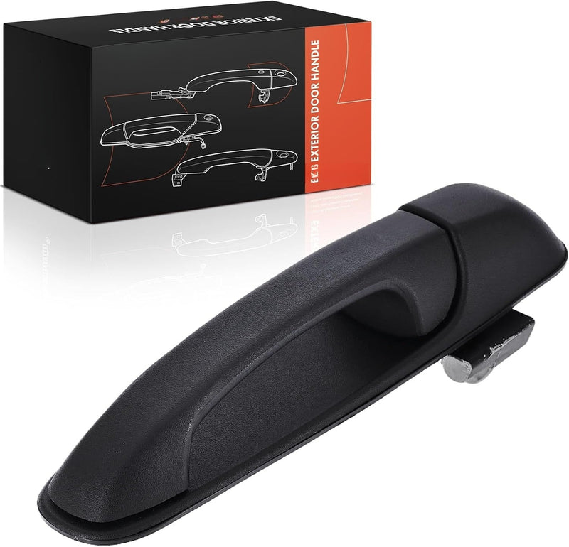 Front Right Passenger Side Exterior Door Handle for Jeep Grand Cherokee 1999-2004 Laredo, Textured Black