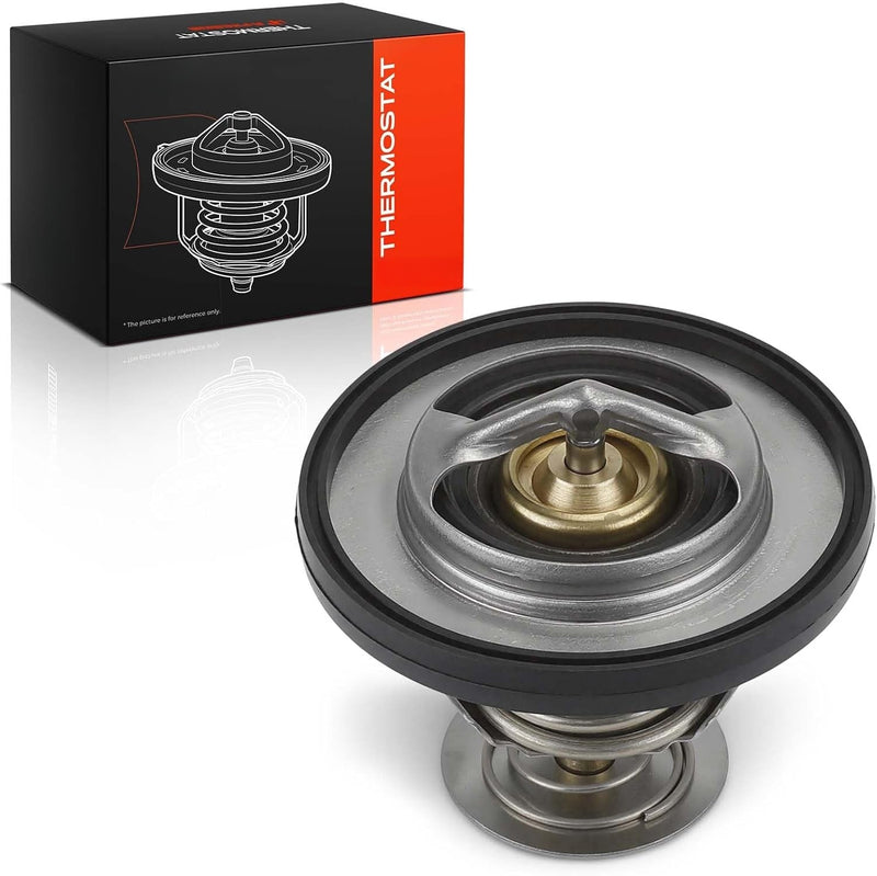 Engine Coolant Thermostat with Seal for Ram 1500 2011-2023, Jeep Grand Cherokee 2005-2022, Dodge Charger 2006-2021